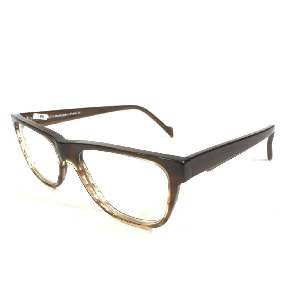 Binoche Eyeglasses Frames Bi-zem 36 C04 Brown Square Full Rim 52-16-135